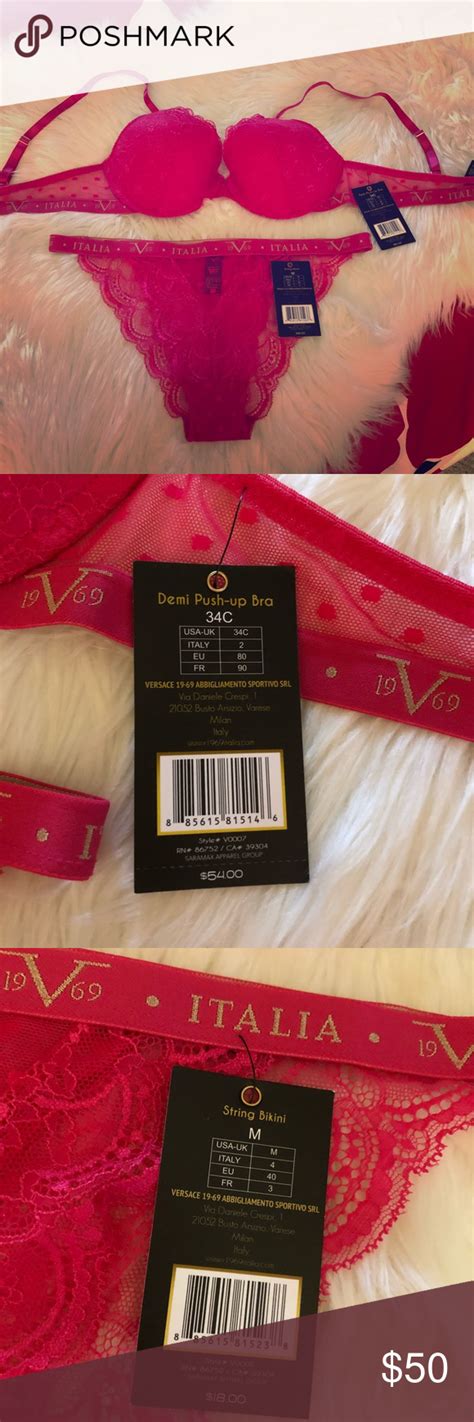 versace bra and panties set